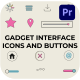 Gadget Interface Icons And Buttons for Premiere Pro - VideoHive Item for Sale