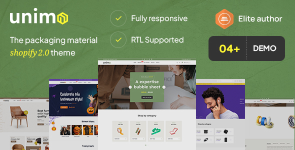 Unimo - The Responsive eCommerce Shopify Theme