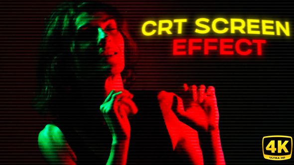 CRT Screen Effect | MOGRT