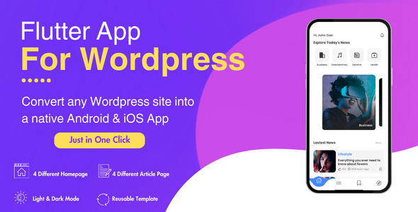 Ultimate WordPress Blog App for iOS and Android