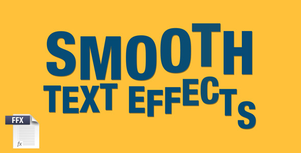 Smooth Text Effects 