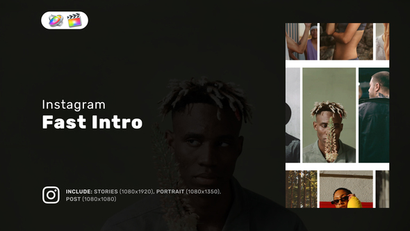 Fast Intro Vertical Reel for FCPX alt