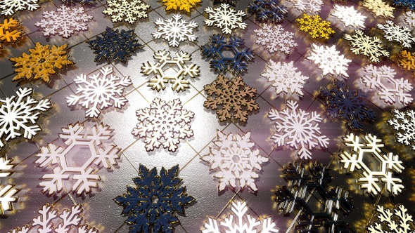 Colorful Snowflakes Glitter 31 alt