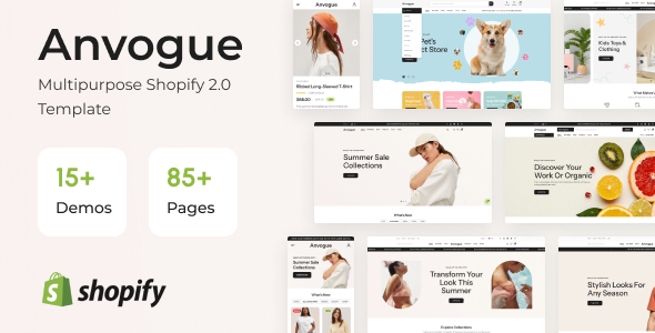 Anvouge – Multipurpose Shopify Theme OS 2.0 – 0 Sold!