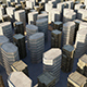 Sci-fi City Buildings 01 - 3DOcean Item for Sale