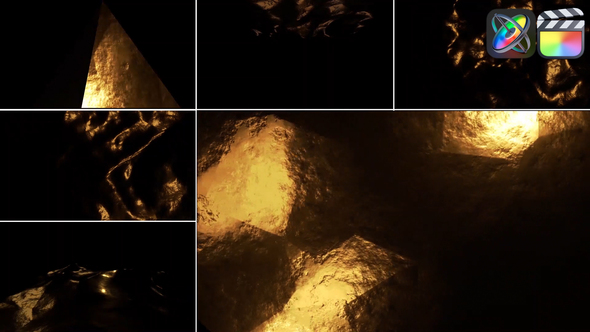 Golden Backgrounds for FCPX alt