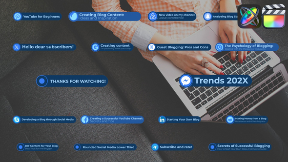 Rounded Lower Thirds for FCPX alt