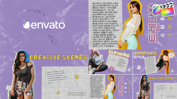 Stylish Notes Slides for FCPX alt