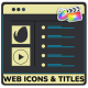 Web Interface Icons And Titles for FCPX - VideoHive Item for Sale