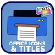 Office Icons And Titles for FCPX - VideoHive Item for Sale