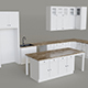 Kitchen Countertop Set - 3DOcean Item for Sale