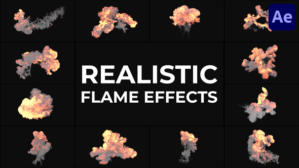Realistic Flame Effects for After Effects alt