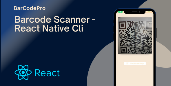 Barcode and QR scanner - React Native Cli