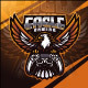 Eagle Gaming Mascot - GraphicRiver Item for Sale