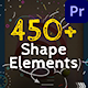 Shape Elements Pack | Extension 450+ Elements - VideoHive Item for Sale