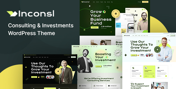 Iconsl - Investment Consulting WordPress Theme