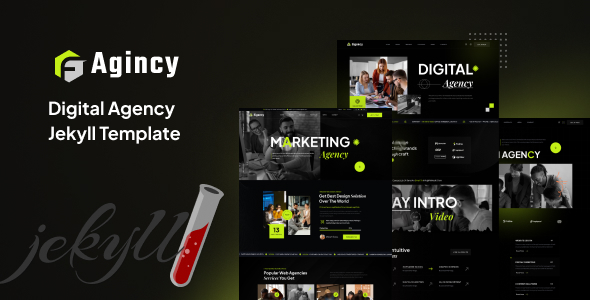 Agincy - Digital Agency Jekyll Template