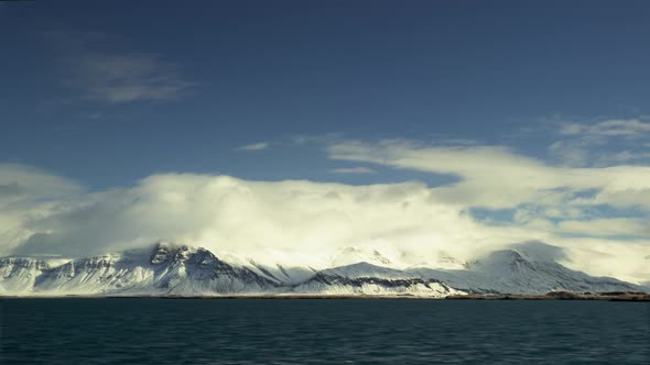 Big Clouds over Glacier Mountain