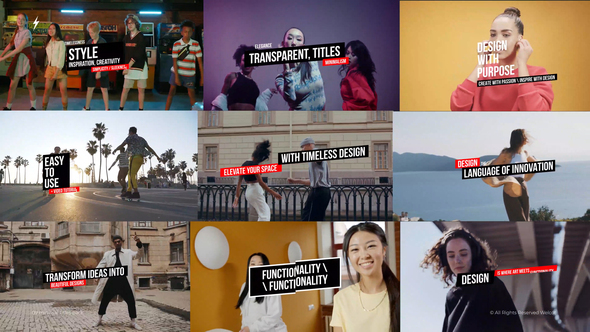 09 Minimal Titles | FCPX alt