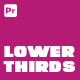 Corporate Lower Thirds | Premiere Pro - VideoHive Item for Sale