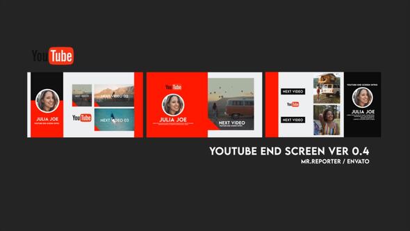 Youtube End Screen Ver 4