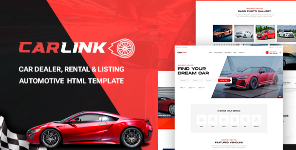 Carlink – Automotive HTML Template – 0 Sold!