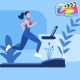 Treadmill Running Girl Explainer for FCPX - VideoHive Item for Sale