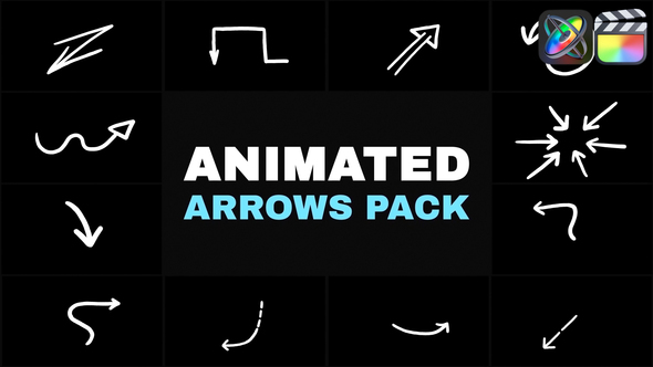 Animated Arrows Highlighters Pack | FCPX alt