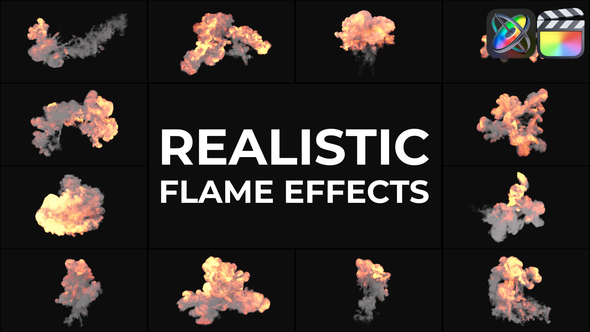 Realistic Flame Effects for FCPX alt