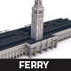 Ferry Building San Francisco - 3DOcean Item for Sale