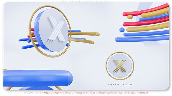 Quick 3D Logo Reveal alt