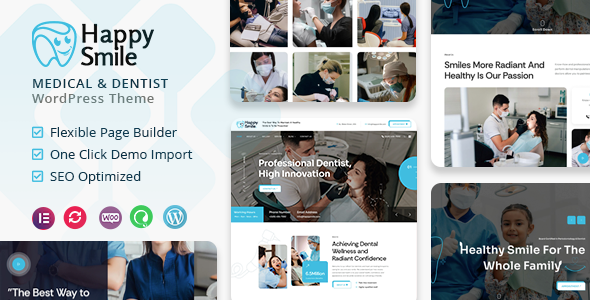 Happysmile – Medical and Dentist WordPress Theme – 0 Sold!