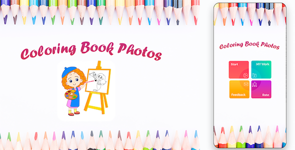 Cute Mermaid Colouring Book & Drawing Book