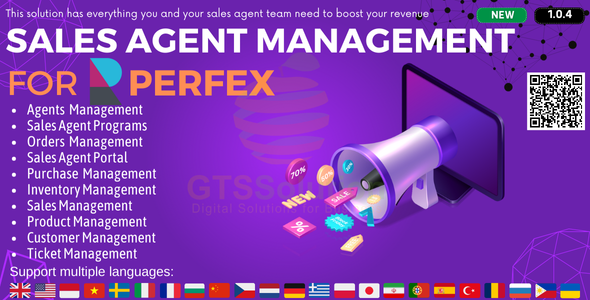 Sales Agent Management module for Perfex CRM