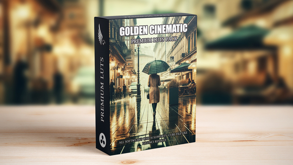 Golden Film Cinematic Video LUTs - Enhance Your Videos with Stunning Color Grading
