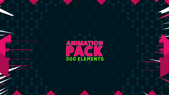 Animation Pack (300 elements)