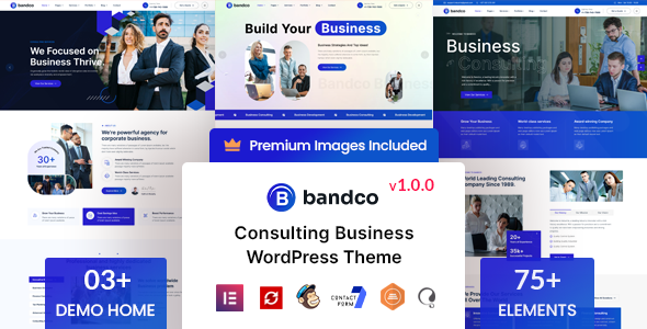 Bandco – Consulting Business WordPress Theme – 0 Sold!