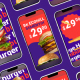 Burger Instagram Reels - VideoHive Item for Sale