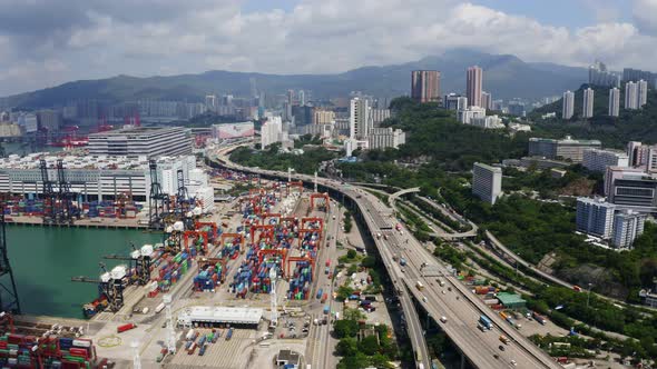 Kwai Tsing container terminal