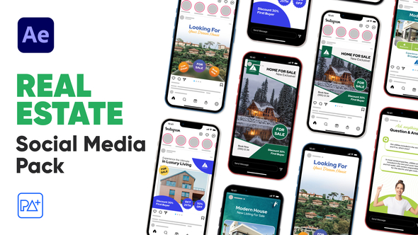 Real Estate Social Media Pack For After Effects