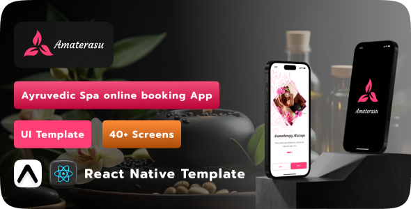 Amaterasu | Ayurvedic Online Booking Mobile App | React Native Template