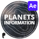 HUD Interface Planets Information 02 Ae - VideoHive Item for Sale