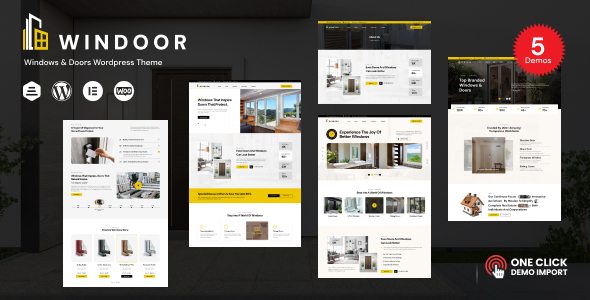 Windoor – Doors & Windors Company WordPress Theme – 0 Sold!