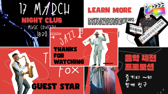 Jazz Promo for FCPX alt