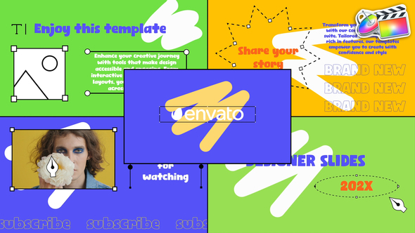 Designer Slides for FCPX alt