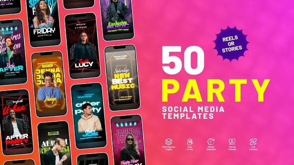 Party Instagram Stories alt