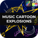Music Cartoon Explosions | FCPX - VideoHive Item for Sale