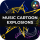 Music Cartoon Explosions | DaVinci Resolve - VideoHive Item for Sale
