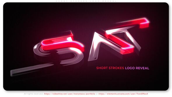 Short Strokes Logo Reveal