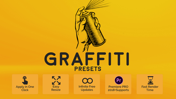 Graffiti Presets for Premiere Pro